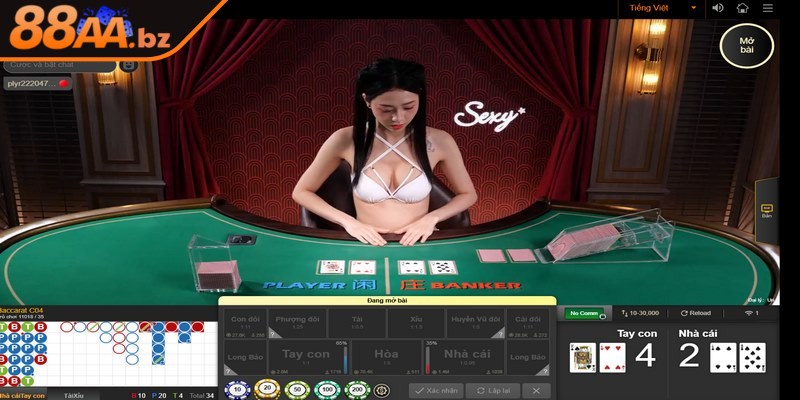 Sảnh hiện đang có rất nhiều mỹ nữ khác nhau hỗ trợ chơi game