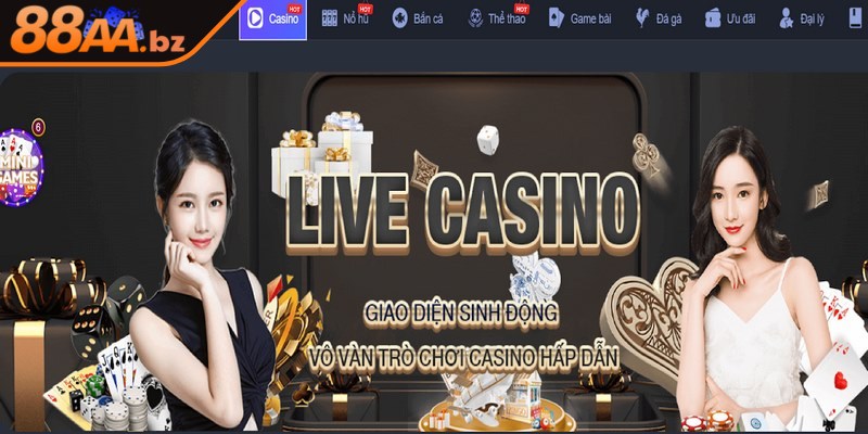 Casino 88AA cung cấp nhiều game, mang đến trải nghiệm đích thực nhất